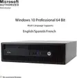 HP ProDesk 600 G3 Desktop Computer - Intel i3, 8GB RAM, 128GB SSD - 3