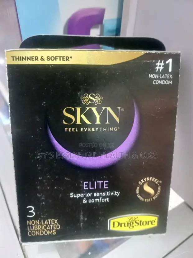 Skyn Non-Latex Condoms Elite 3's - 1