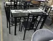 4-Seater Glass Top Dining Set - 3