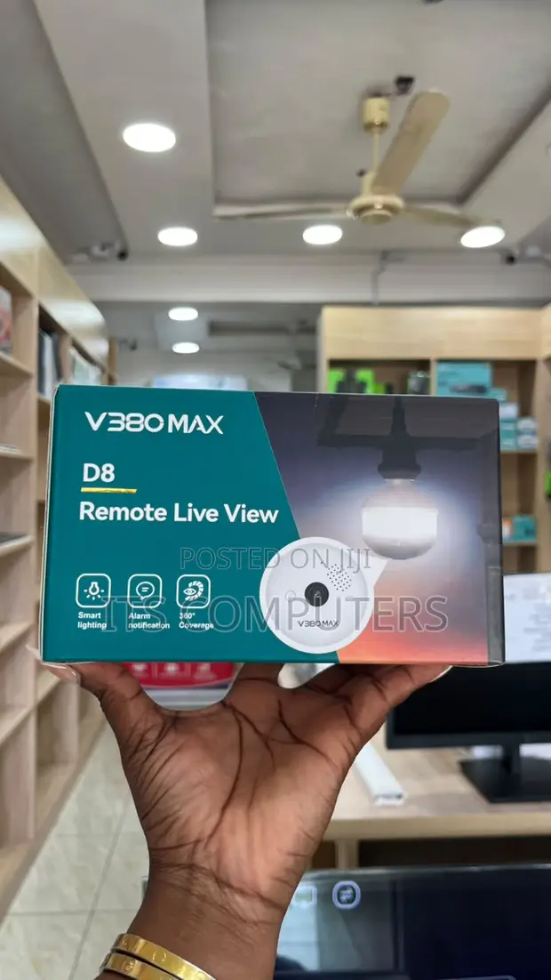V380 4G Indoor Bulb Camera 3MP - 1