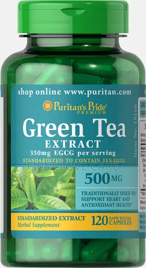 Puritan's Pride Green Tea Standardized Extract 500mg
