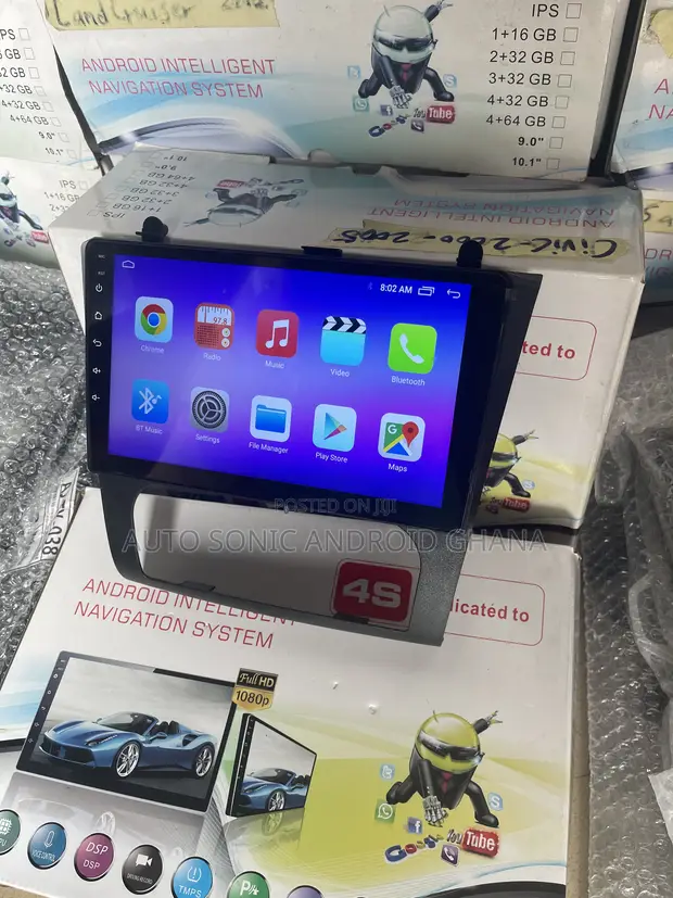 Nissan Altima 2010 Android Infotainment Upgrade Screen - 1