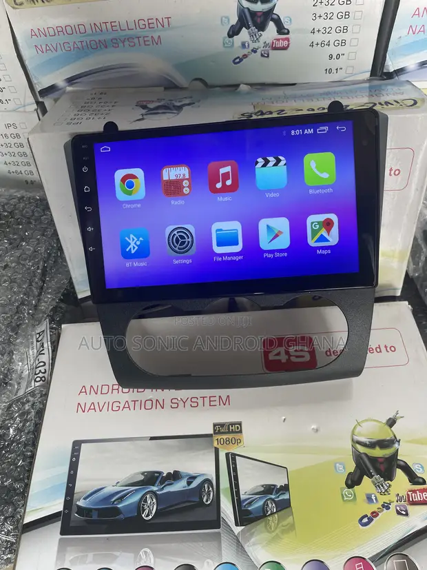 Nissan Altima 2010 Android Infotainment Upgrade Screen 9" - 1