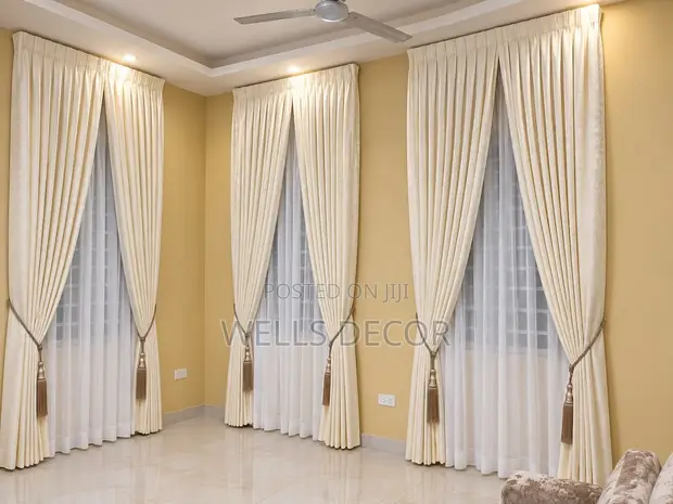 Luxury Drape Curtains - 1