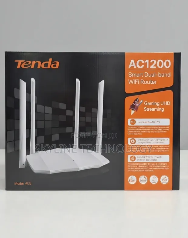 Tenda AC5 (1200) Dual Band WiFi Range Extender - 1