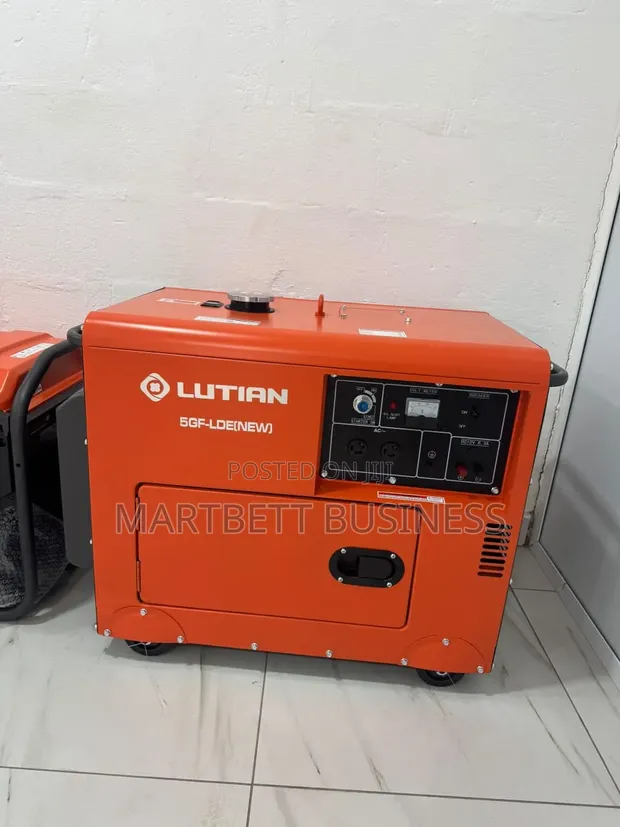 Brand New Lutian 5kva Diesel Silent Generator - 1