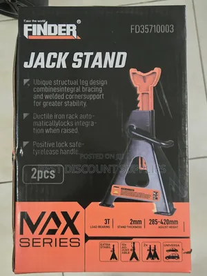 3 Ton Jack Stands (Pair) - Finder High Quality
