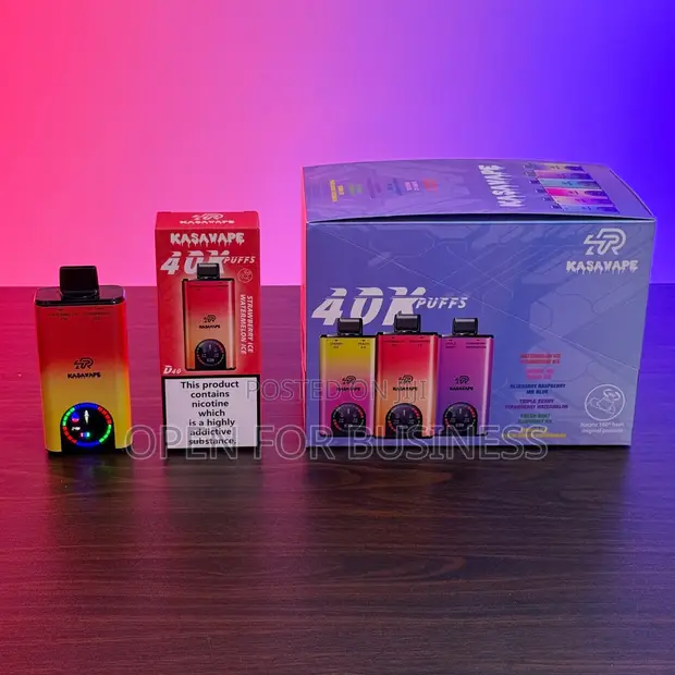 Kasavape 40,000 Puffs | Watermelon Ice & Strawberry Ice | GHS 220 - 1
