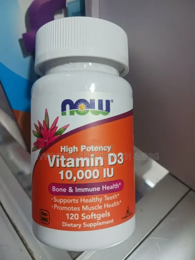 Now Vitamin D3 10,000 IU - 1