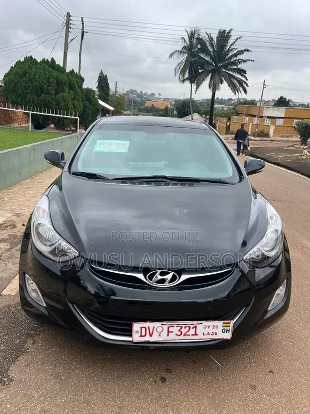 Hyundai Avante 2013 Black - 1