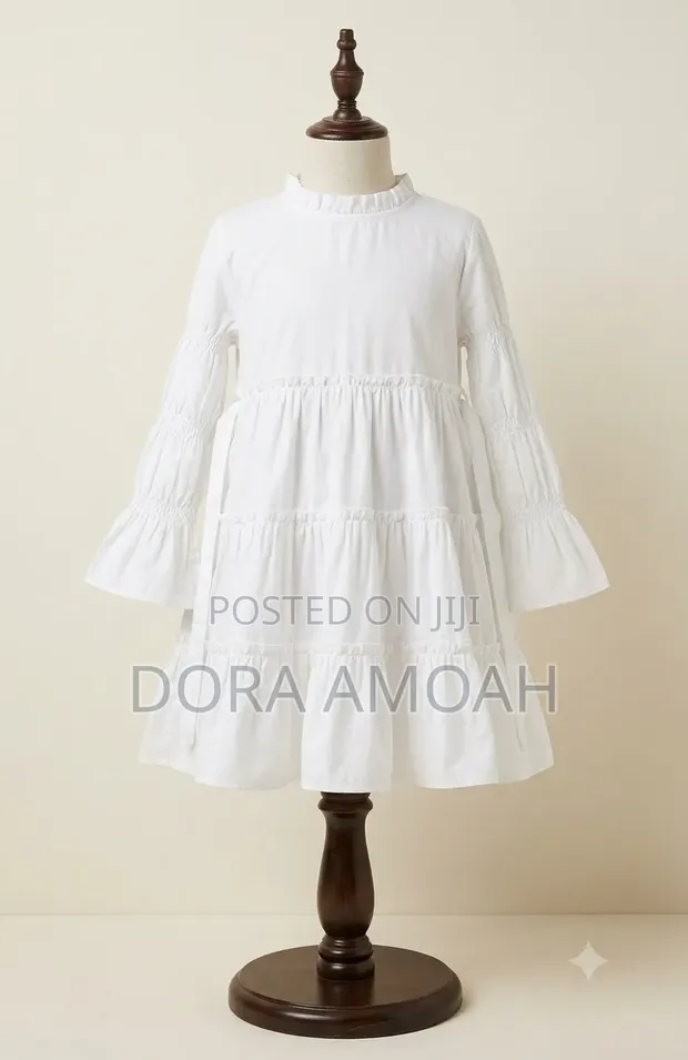 Beautiful White Dress for Princess - 1