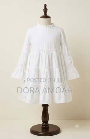 Beautiful White Dress for Princess