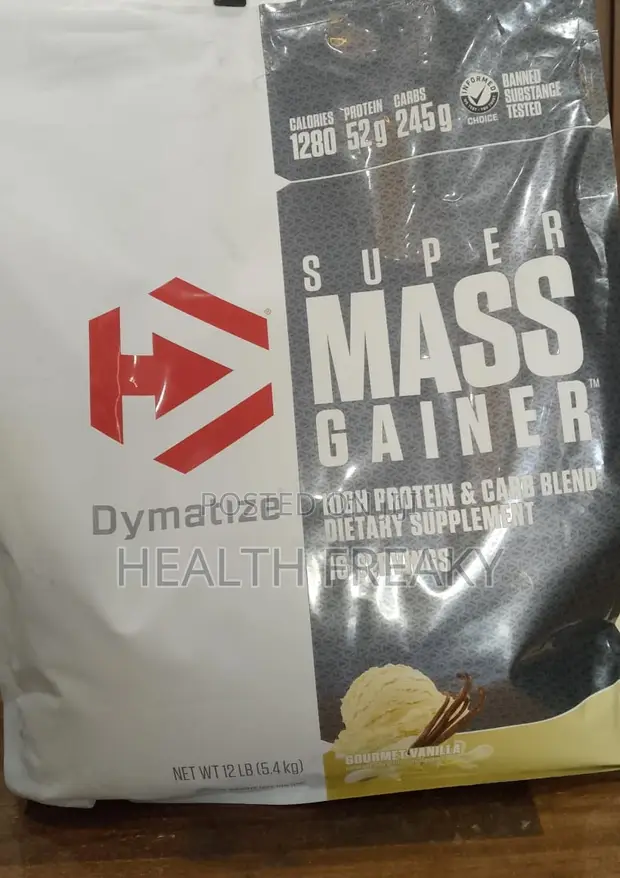 Dymatize Super Mass Gainer - Fast Weight & Muscle Builder - 1