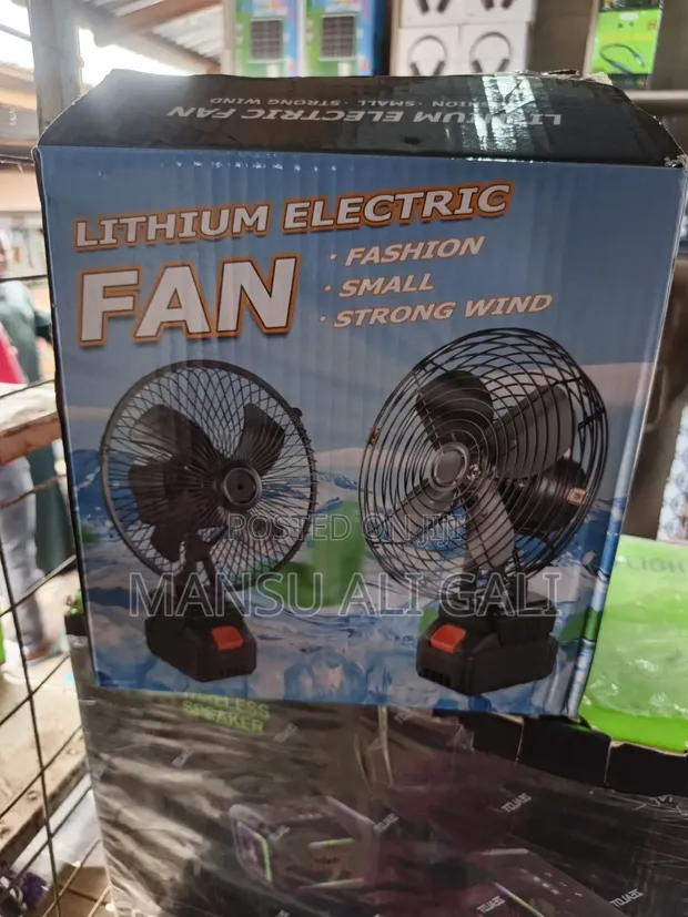 Lithium Rechargeable Fan - 1