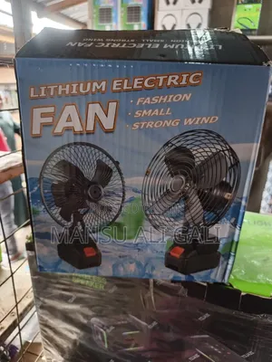 Lithium Rechargeable Fan