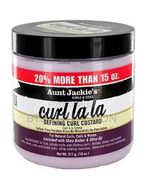 Aunt Jackie's Curl La La Defining Curl Custard