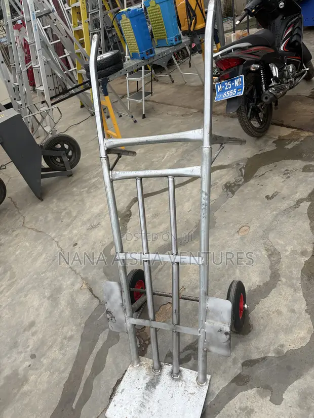 Silver Trolley Cart for Shops & Warehouses - 1