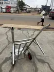 Silver Trolley Cart for Shops & Warehouses - 3