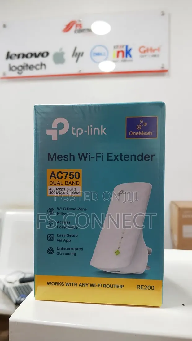 TP-Link RE200 Mesh Wi-Fi Extender - 1