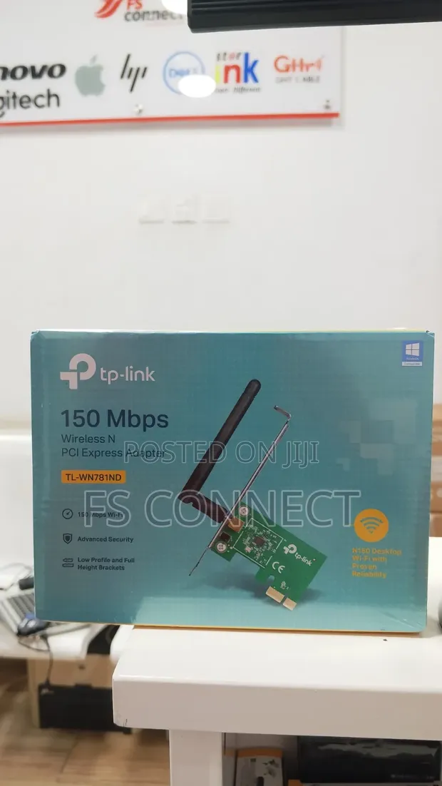TP-Link TL-WN781ND Wireless N PCI Express Adapter - 1