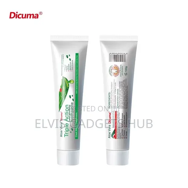 Dicuma Aloe Vera Triple Action Toothpaste - 1