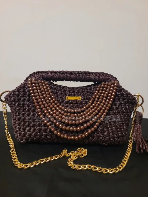 Crochet Clutch Bag - 1