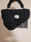 Crochet Clutch Bag - 2