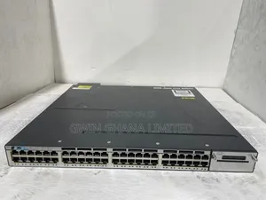 Cisco WS-C3750X-48PF-S 48-Port Gigabit Managed Switch