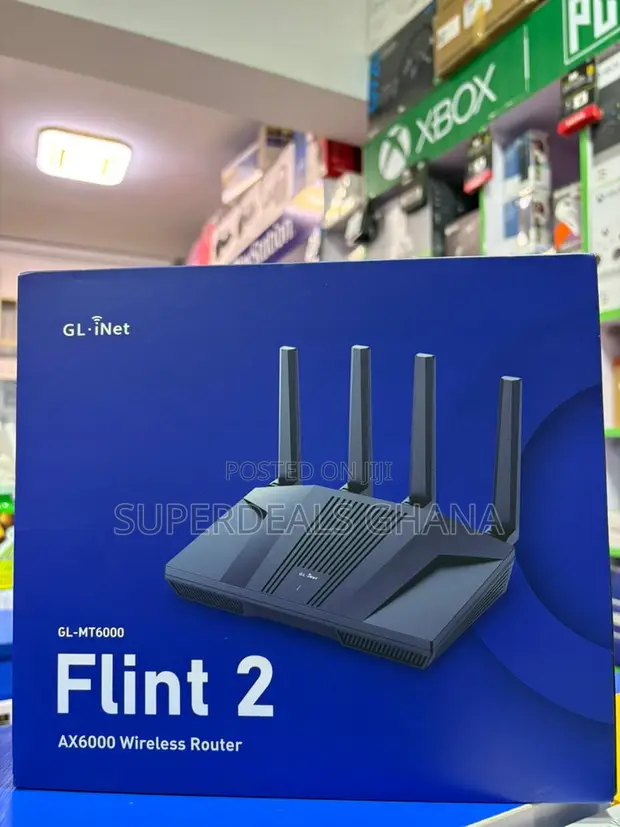 GL.iNet GL-MT6000 (Flint 2) WiFi 6 Router - 1