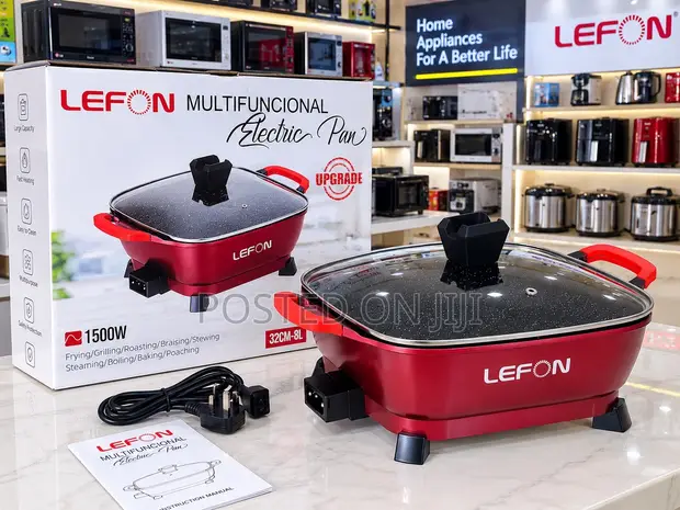LEFON 8L Multi-Purpose Electric Pot/Pan - 1