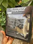 USB Charging Set - iPhone Cable, 2-Port Adapter, 5000mAh Power Bank - 1