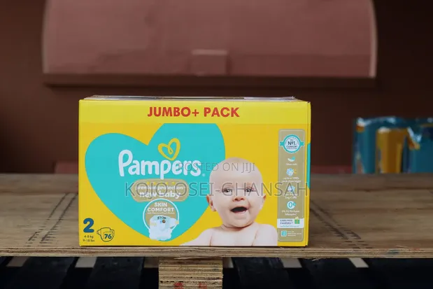 Pampers Size 2 Diapers - 76 Count - 1