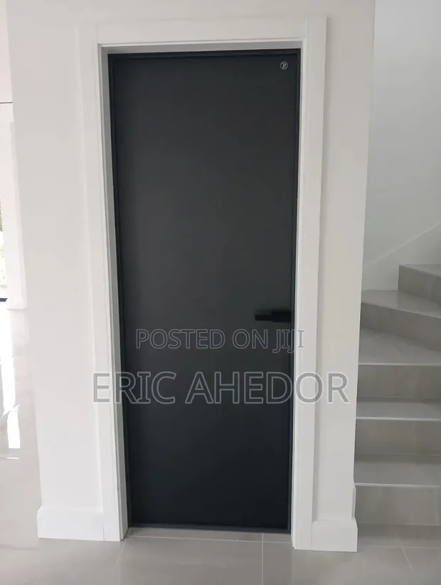 Newly Made Bathroom and Toilet Door with Handle - 1