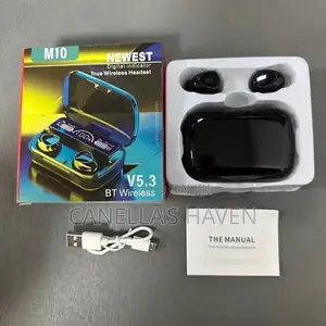 M10 TWS Wireless Earbuds with LED Display