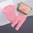 3-Piece Cotton Baby Bodysuit Set - 1