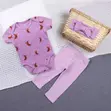 3-Piece Cotton Baby Bodysuit Set - 3