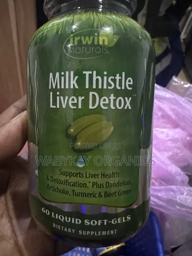 Milk Thistle Liver Detox Supplement - 1