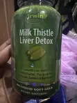 Milk Thistle Liver Detox Supplement - 1