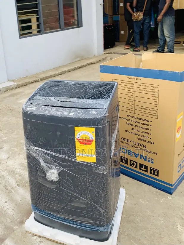 Brand New Nasco 8KG Top Load Fully Automatic Washing Machine (NASTL-B80) - 1