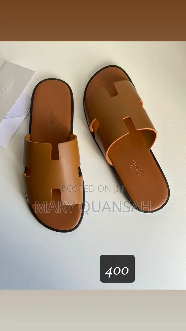 Men's Hermes Slippers - 1