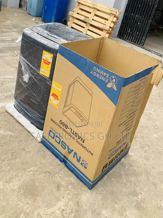Durable Nasco 8KG Top Load Fully Automatic Washing Machine (NASTL-B80) - 1
