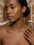 The Eternal Infinity Bow Necklace - 2