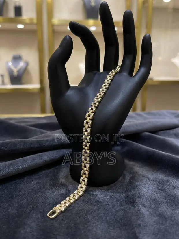 Holden Royale Bracelet - Gold Crystal Pavé - 1