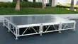 Brand New Adjustable Stage Riser for Events - 2