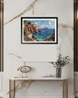 A3 Coastal Landscape Art - 1