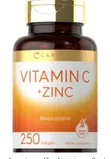 Vitamin C with Zinc | 250 Softgels - 1