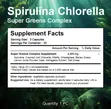 Spirulina, Chlorella, Wheatgrass, Kale & Ashwagandha Complex - 3