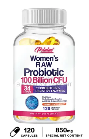 Women's RAW Probiotic 100 Billion CFU - Digestive & Vaginal Health
