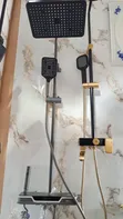 Four-in-One LED Shower Pole with Rain & Piano Shower - 3