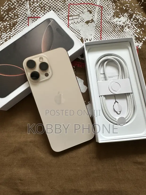 New Apple iPhone 16 Pro Max 512GB Gold - 1